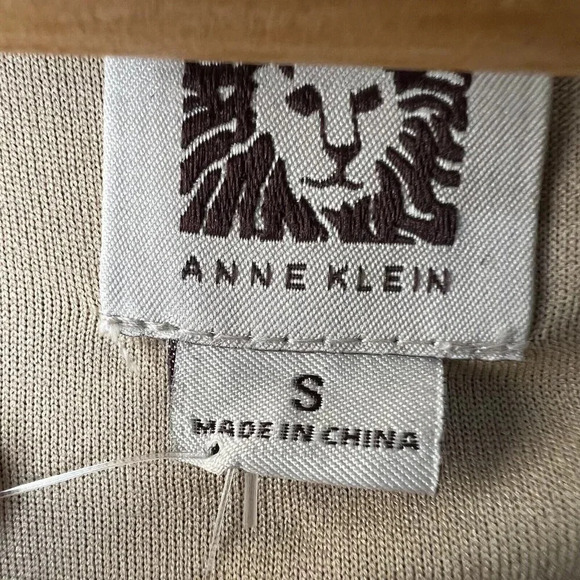 Anne Klein Black Midi Sweater Dress Sz S Office Buisness Casual Classic Comfy - Picture 4 of 11